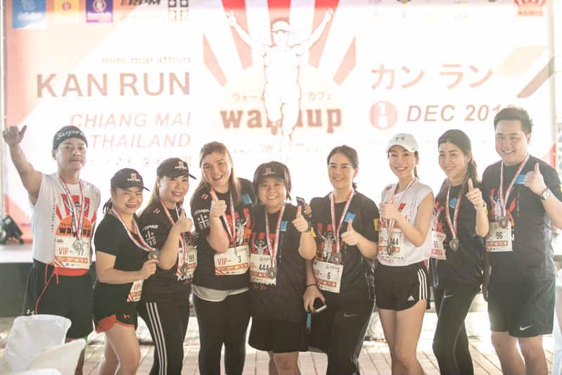 Warmup mini marathon KAN RUN 2018