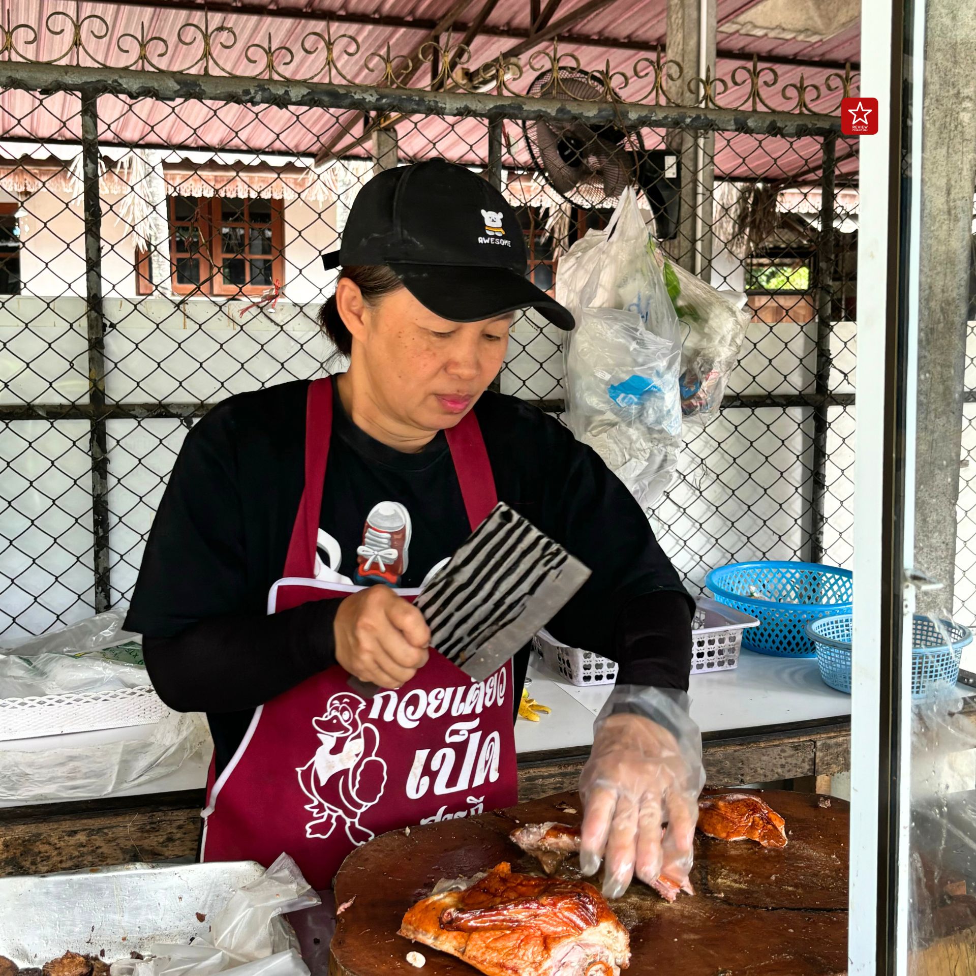 แนะนำตัวแม่กุ้งและร้านก๋วยเตี๋ยวเป็ดตุ๋นสารภี