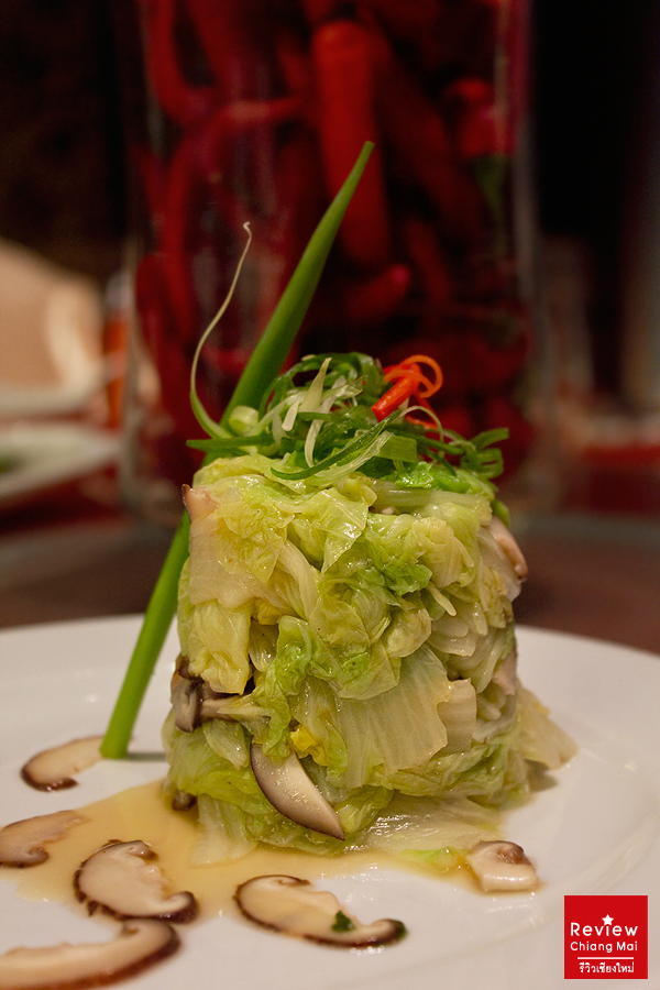 cabbage with sasemi sauce